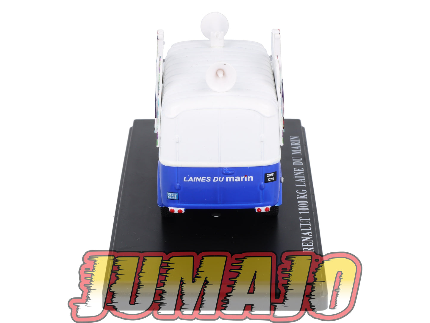 TDF31 Voiture Tour De France 1/43 HACHETTE : RENAULT 1000 Kg Laine du marin