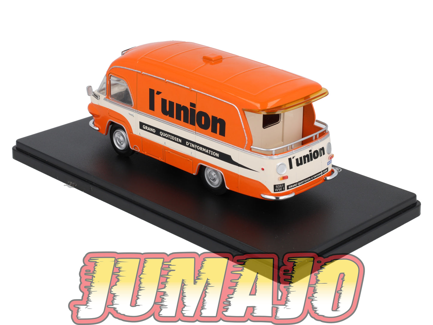 TDF32 Voiture Tour De France 1/43 HACHETTE : RENAULT Galion Journal l'union