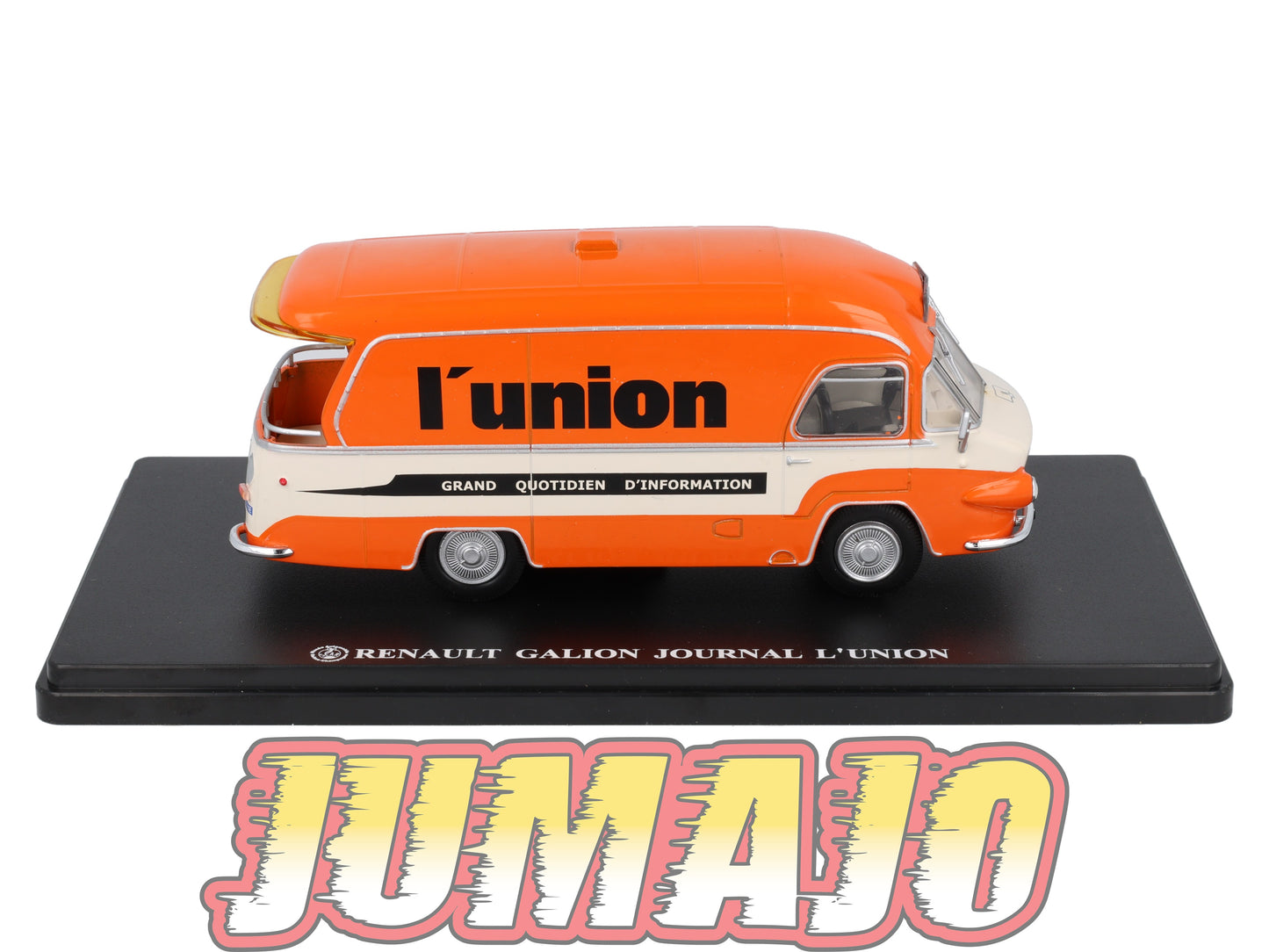 TDF32 Voiture Tour De France 1/43 HACHETTE : RENAULT Galion Journal l'union