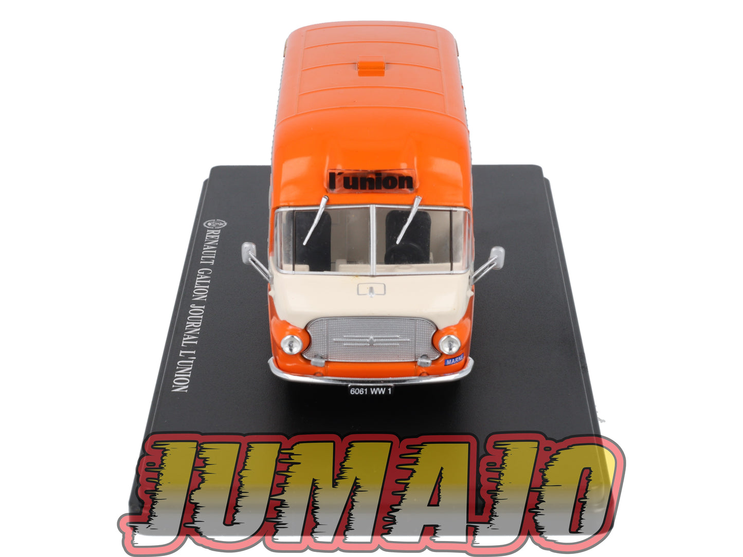 TDF32 Voiture Tour De France 1/43 HACHETTE : RENAULT Galion Journal l'union