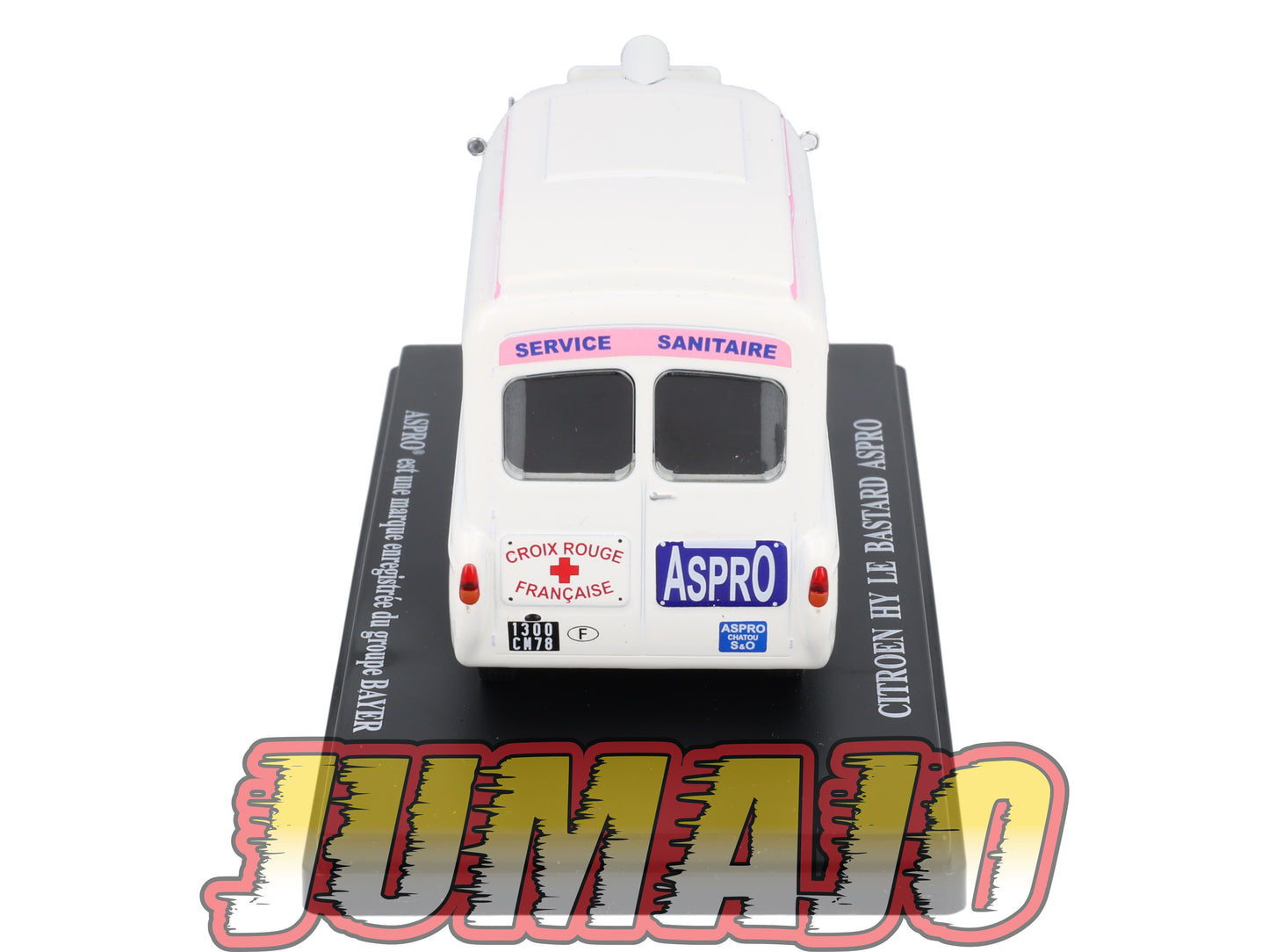 TDF40 Voiture Tour De France 1/43 HACHETTE : CITROEN HY Le Bastard ASPRO