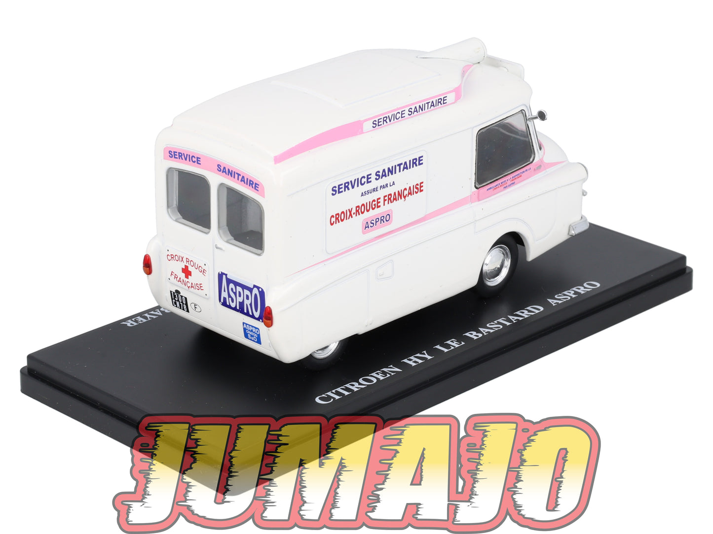 TDF40 Voiture Tour De France 1/43 HACHETTE : CITROEN HY Le Bastard ASPRO