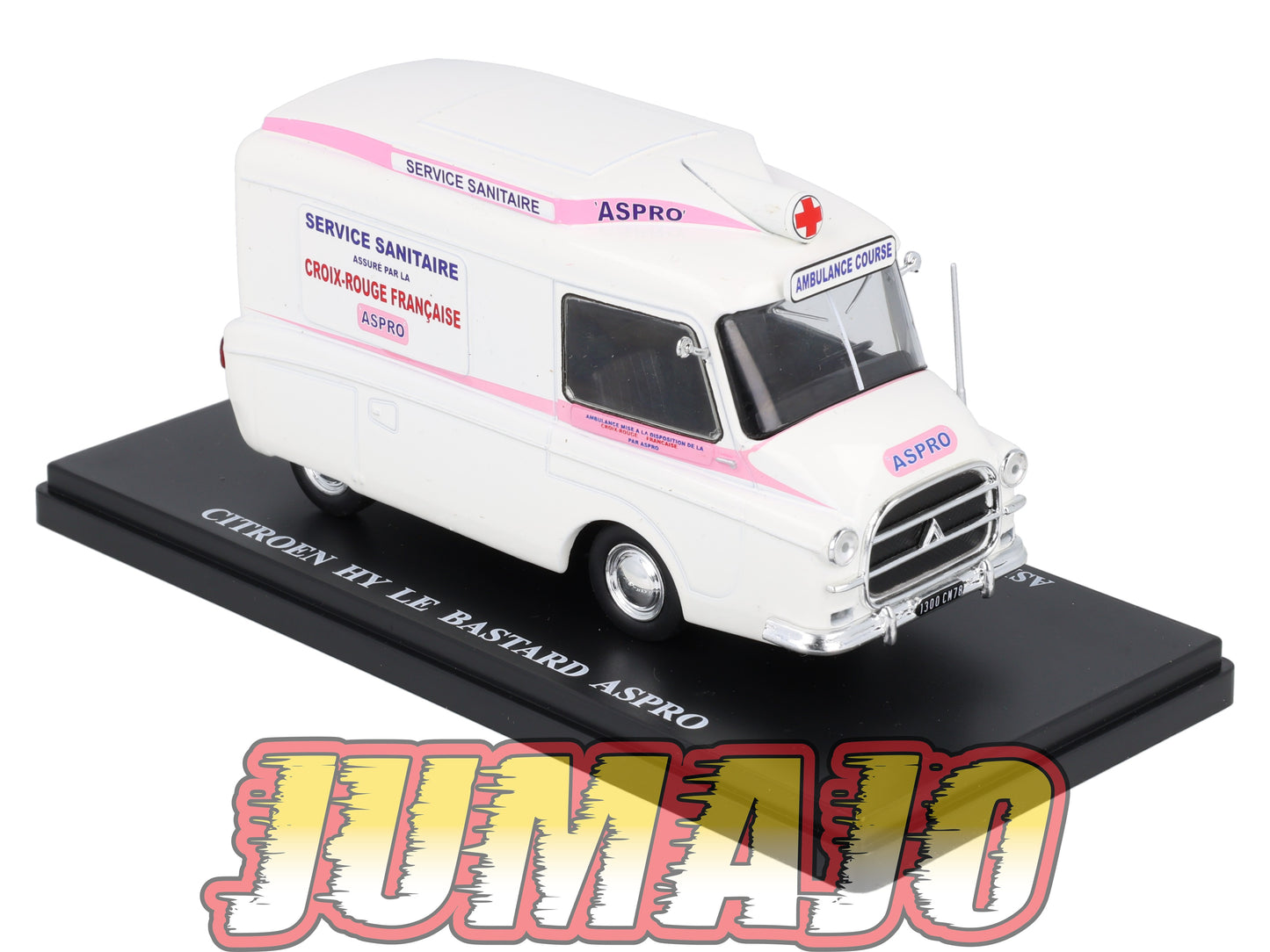 TDF40 Voiture Tour De France 1/43 HACHETTE : CITROEN HY Le Bastard ASPRO