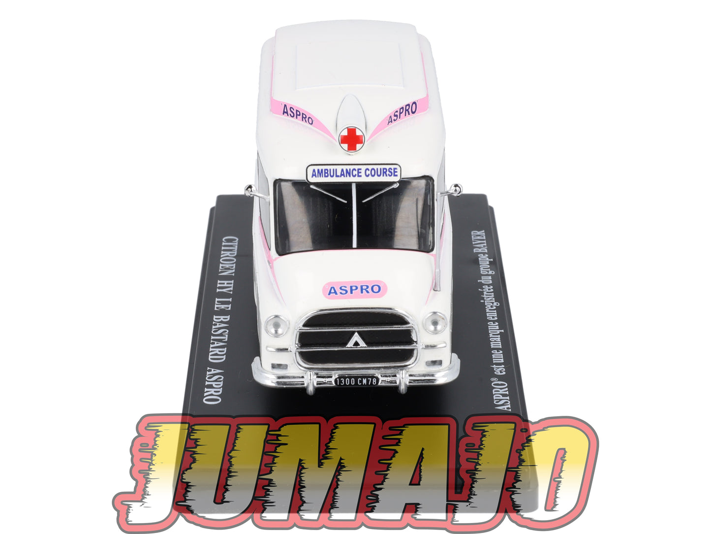 TDF40 Voiture Tour De France 1/43 HACHETTE : CITROEN HY Le Bastard ASPRO