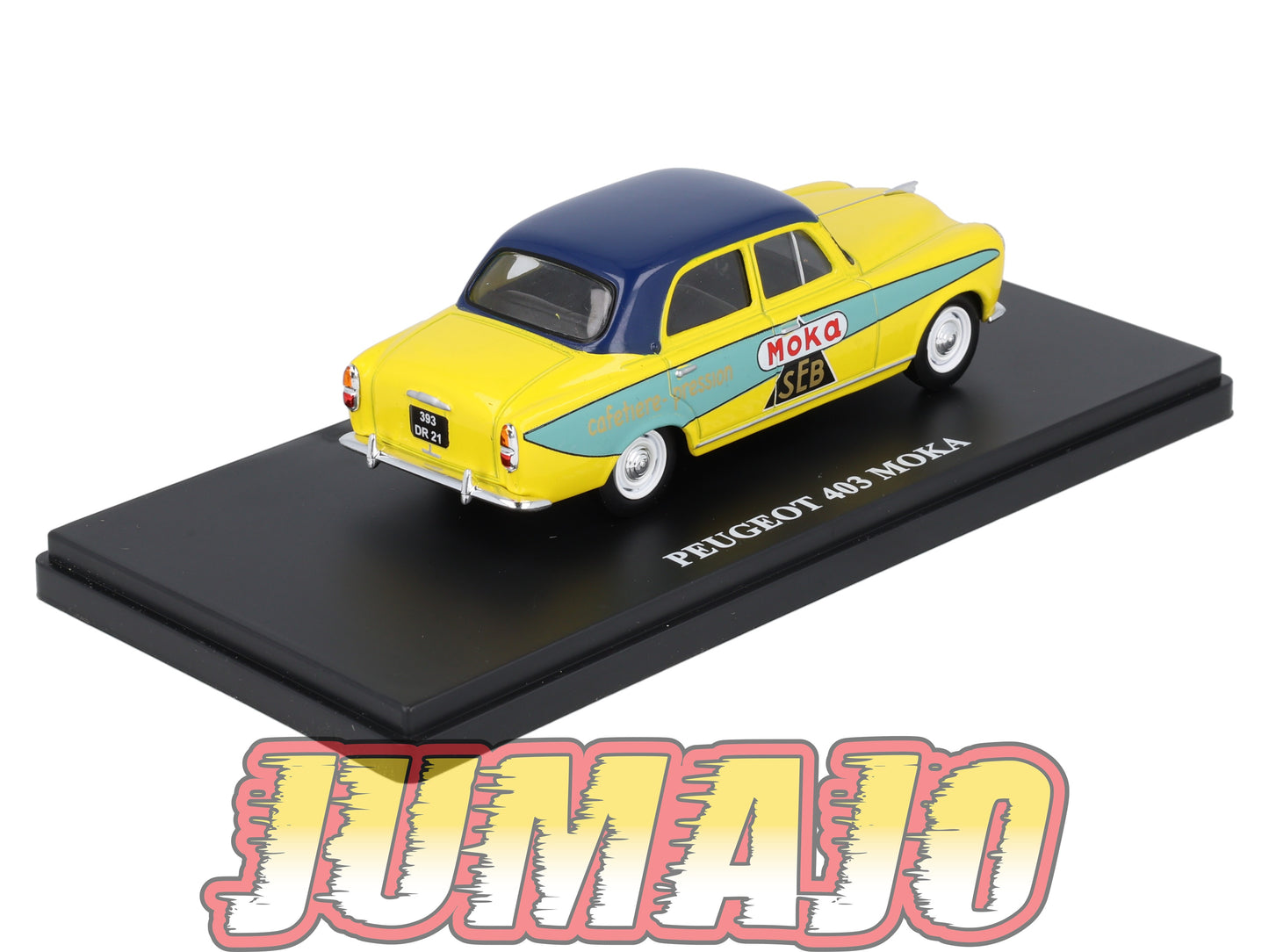 TDF47 Voiture Tour De France 1/43 HACHETTE : PEUGEOT 403 Moka