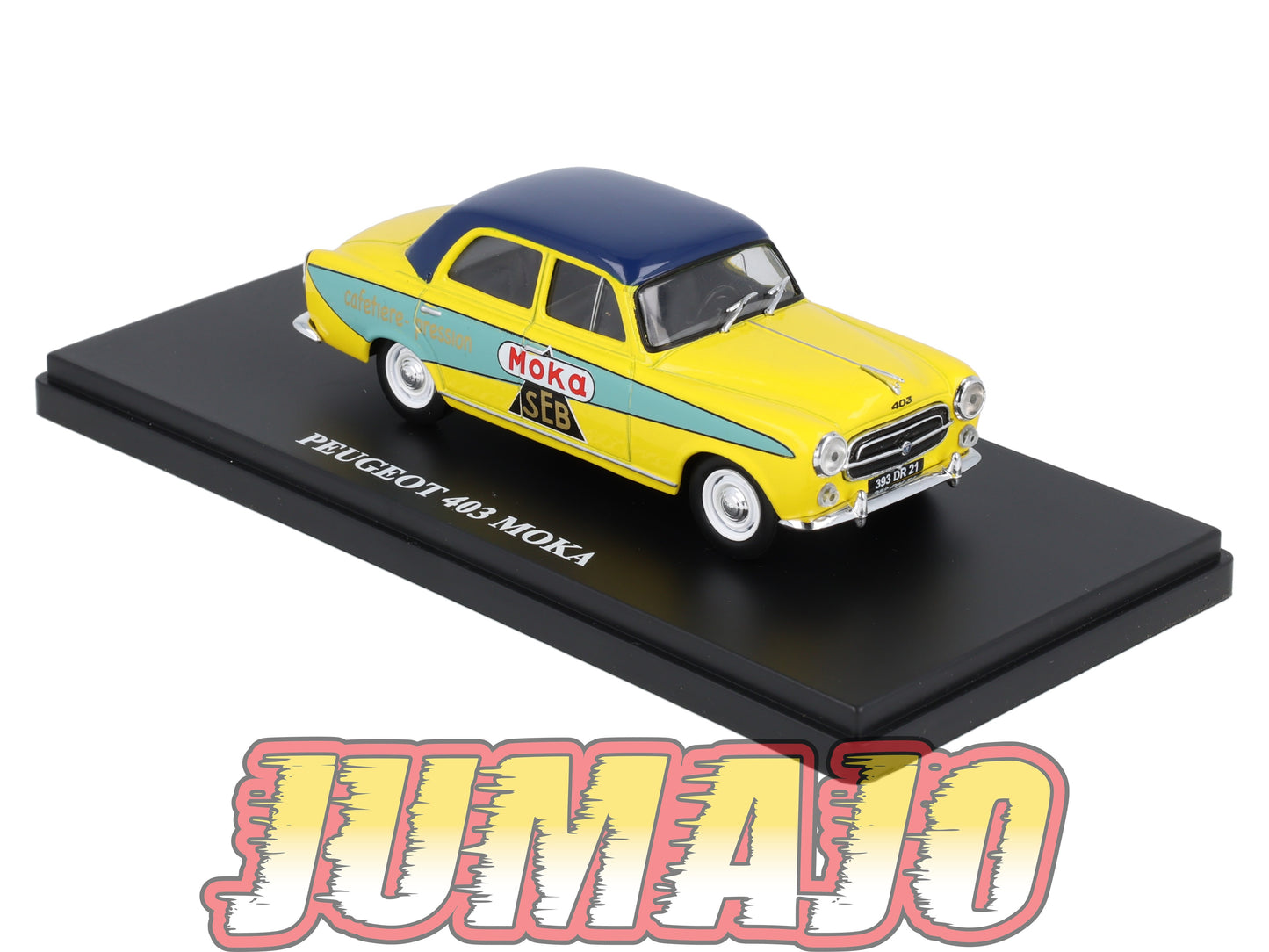 TDF47 Voiture Tour De France 1/43 HACHETTE : PEUGEOT 403 Moka