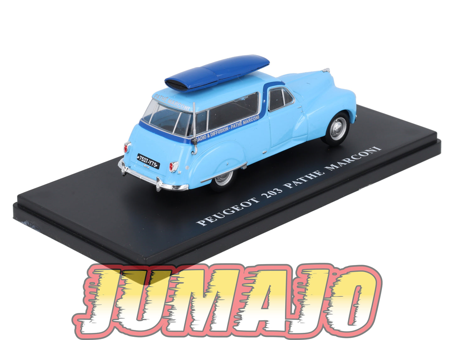 TDF48 Voiture Tour De France 1/43 HACHETTE : PEUGEOT 203 Pathe Marconi