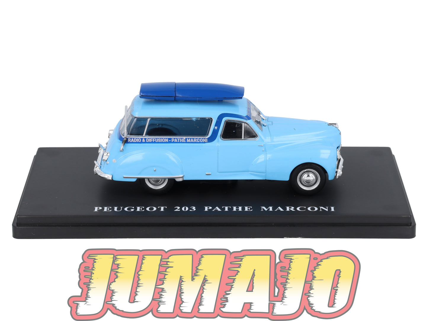 TDF48 Voiture Tour De France 1/43 HACHETTE : PEUGEOT 203 Pathe Marconi