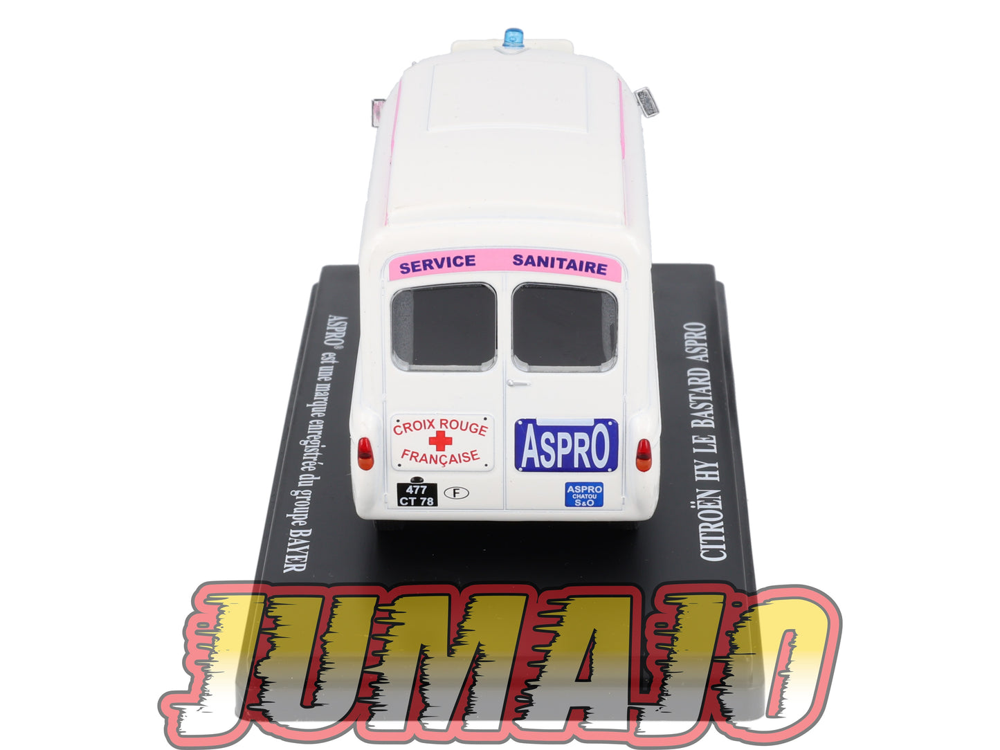 TDF60 Voiture Tour De France 1/43 HACHETTE : CITROEN HY Le Bastard ASPRO