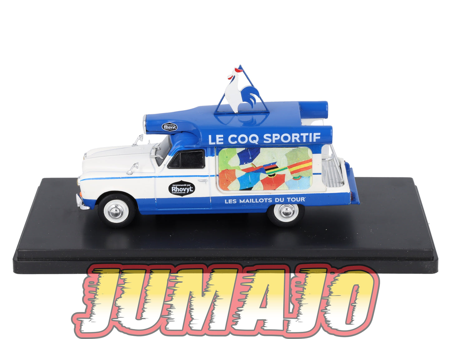 TDF63 Voiture Tour De France 1/43 HACHETTE : PEUGEOT 403 U8 Le Coq sportif