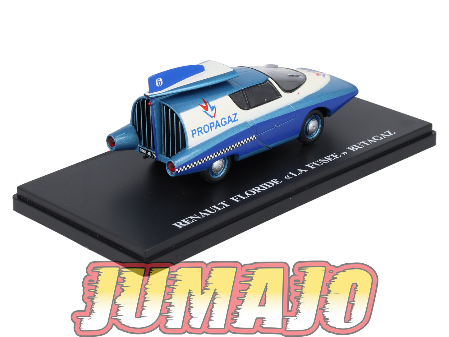 TDF65 Voiture Tour De France 1/43 HACHETTE : RENAULT Floride La fusée BUTAGAZ Propagaz
