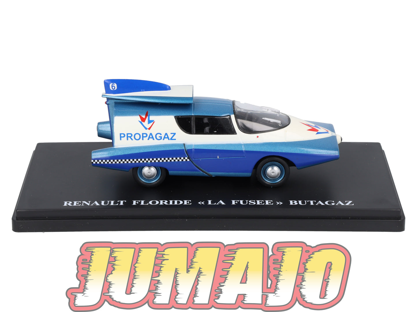 TDF65 Voiture Tour De France 1/43 HACHETTE : RENAULT Floride La fusée BUTAGAZ Propagaz