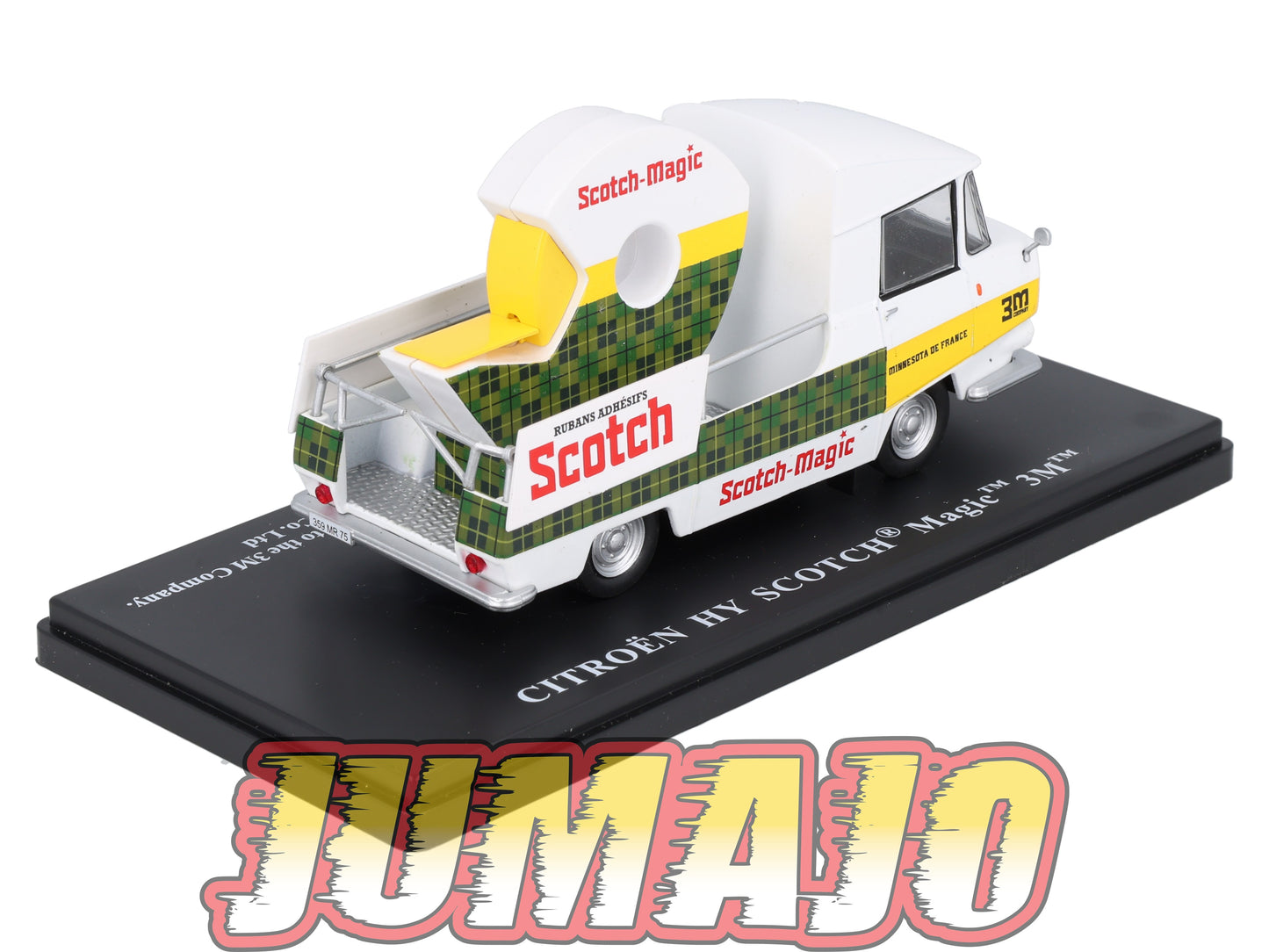 TDF70 Voiture Tour De France 1/43 HACHETTE : CITROEN HY Scotch Magic 3M
