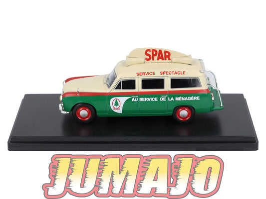 TDF9 Voiture Tour De France 1/43 HACHETTE : PEUGEOT 403 Break SPAR