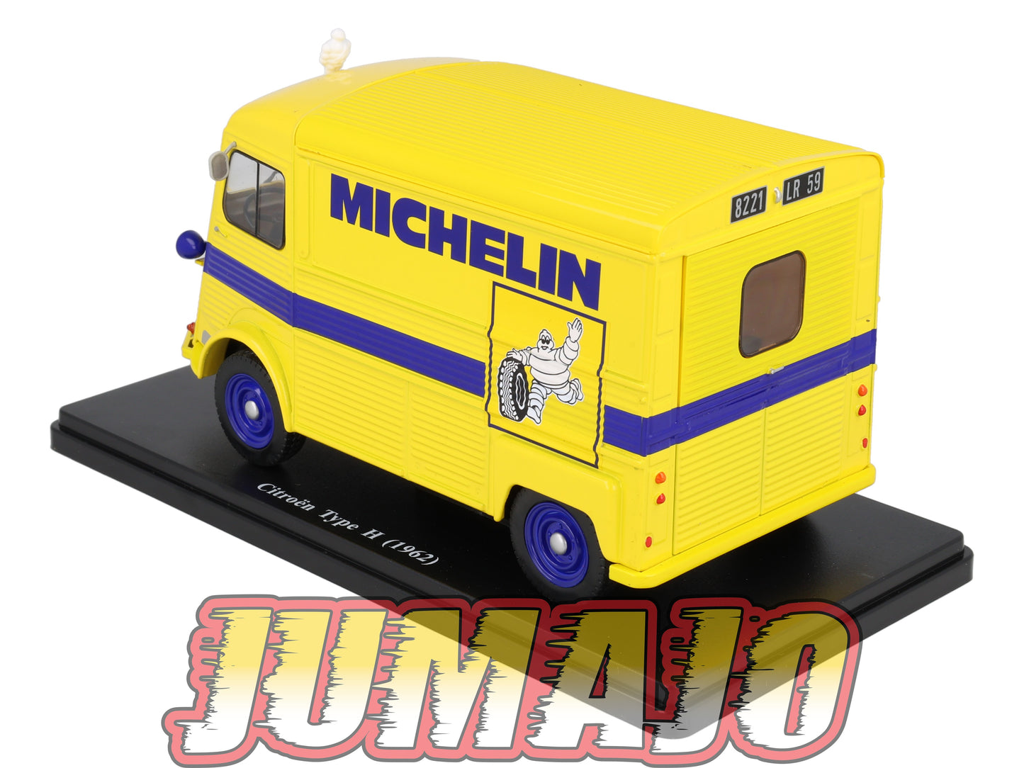 TES12 Voiture 1/24 Hachette TEST : CITROEN Type H 1962 Michelin