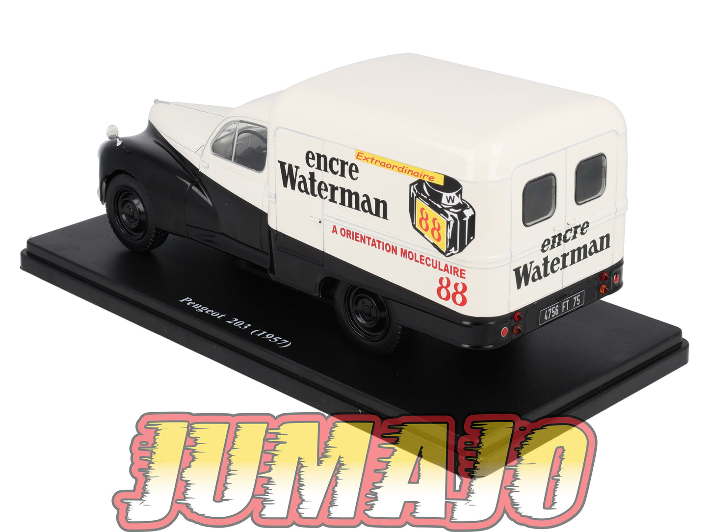 TES15 Voiture 1/24 Hachette TEST : PEUGEOT 203 1957 Encre Waterman