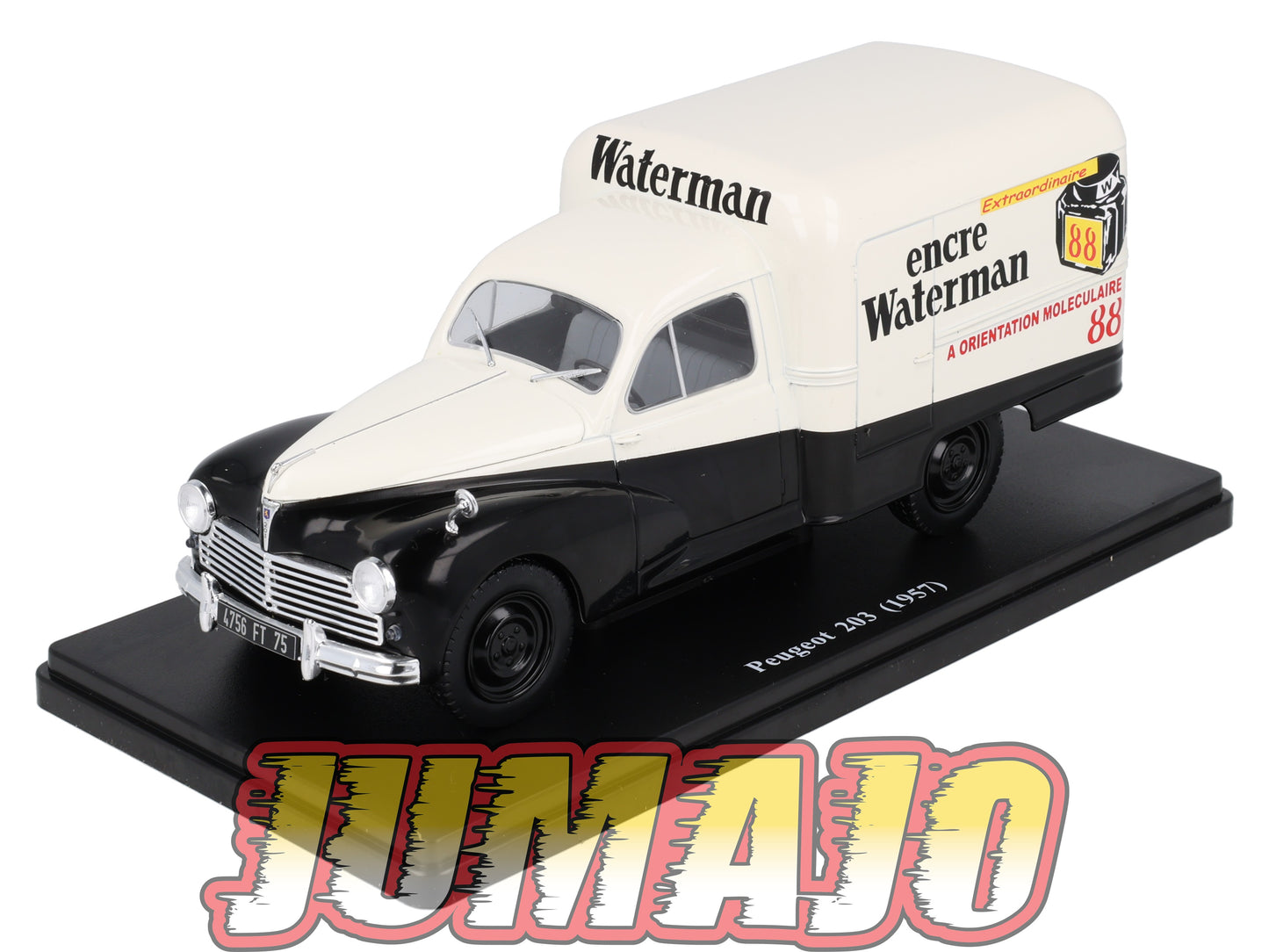 TES15 Voiture 1/24 Hachette TEST : PEUGEOT 203 1957 Encre Waterman