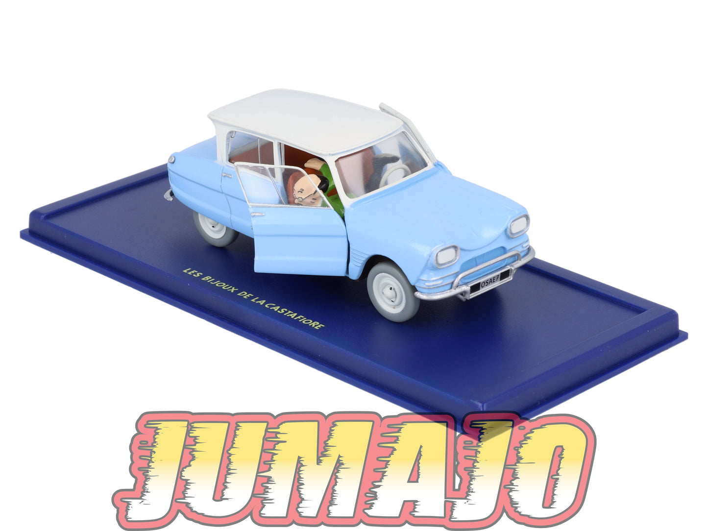 TIN14 Voiture 1/43 TINTIN atlas CITROËN AMI 6 Les Bijoux De La Castafiore Années 60