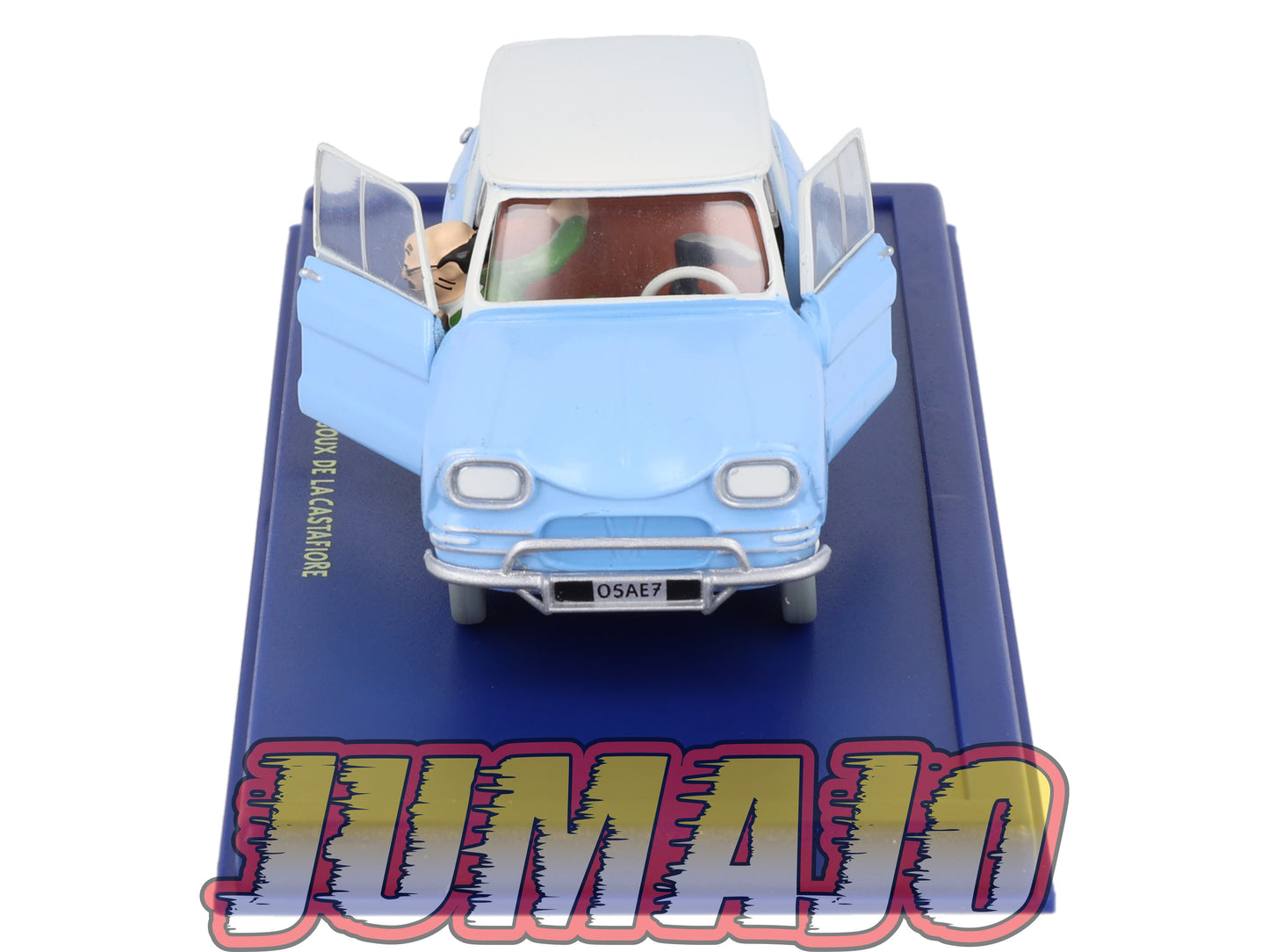 TIN14 Voiture 1/43 TINTIN atlas CITROËN AMI 6 Les Bijoux De La Castafiore Années 60