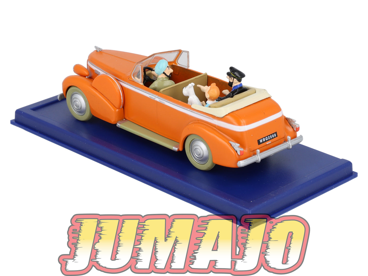 TIN15 Voiture 1/43 TINTIN atlas CADILLAC Fleetwood Tintin Au Tibet 1938