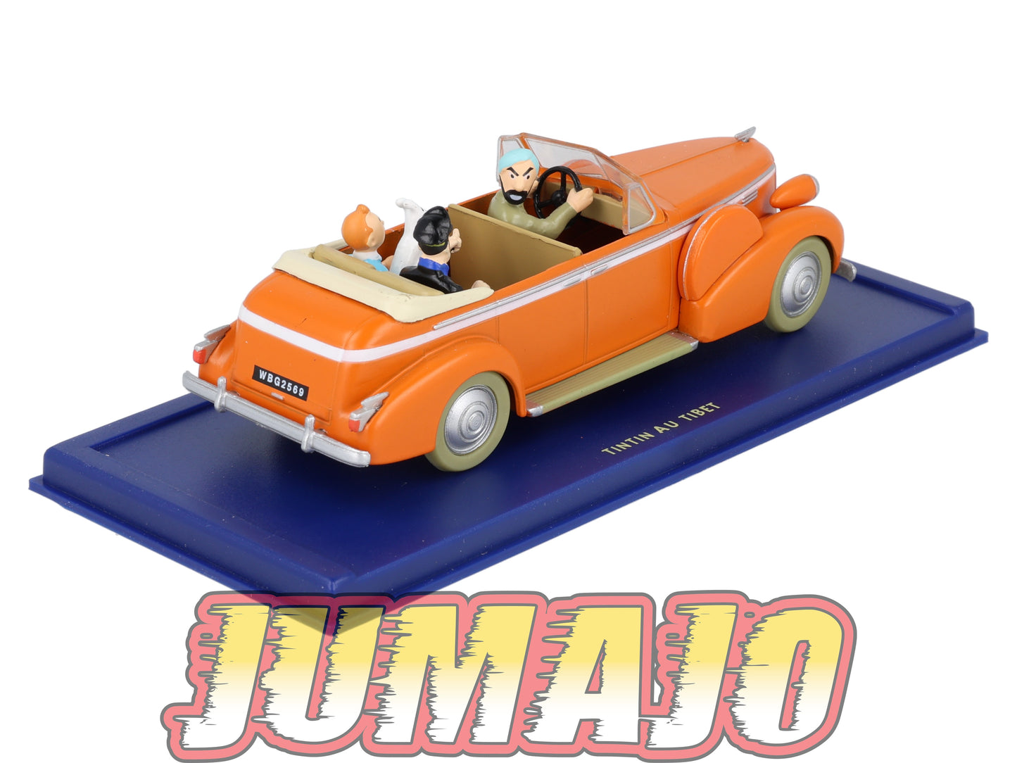 TIN15 Voiture 1/43 TINTIN atlas CADILLAC Fleetwood Tintin Au Tibet 1938