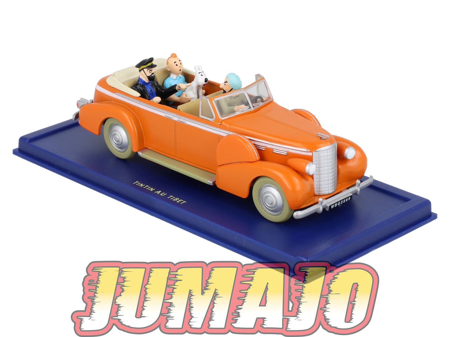 TIN15 Voiture 1/43 TINTIN atlas CADILLAC Fleetwood Tintin Au Tibet 1938