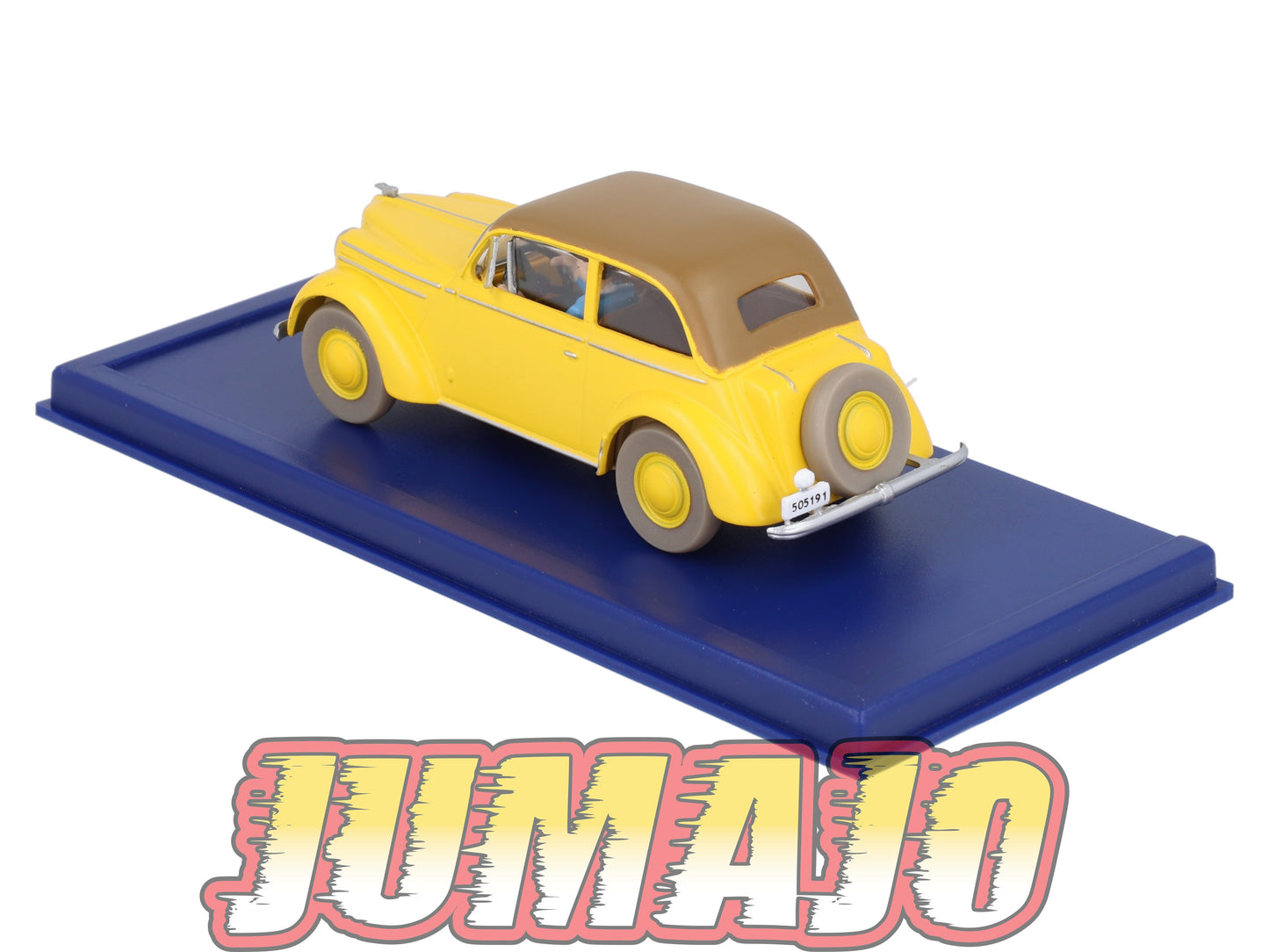 TIN19 Voiture 1/43 TINTIN atlas OPEL Olympia Cabriolet Le Sceptre D'Ottokar 1938