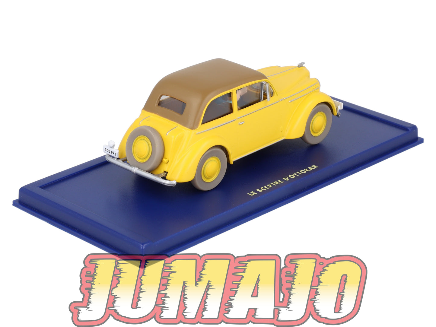 TIN19 Voiture 1/43 TINTIN atlas OPEL Olympia Cabriolet Le Sceptre D'Ottokar 1938