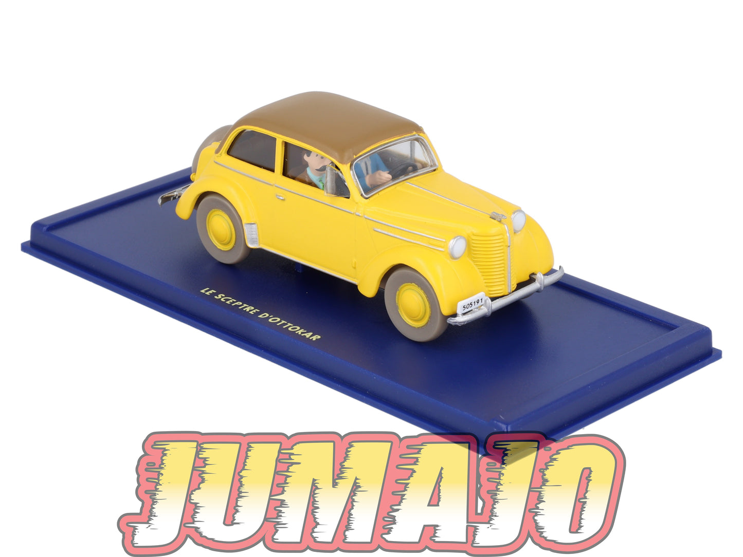 TIN19 Voiture 1/43 TINTIN atlas OPEL Olympia Cabriolet Le Sceptre D'Ottokar 1938
