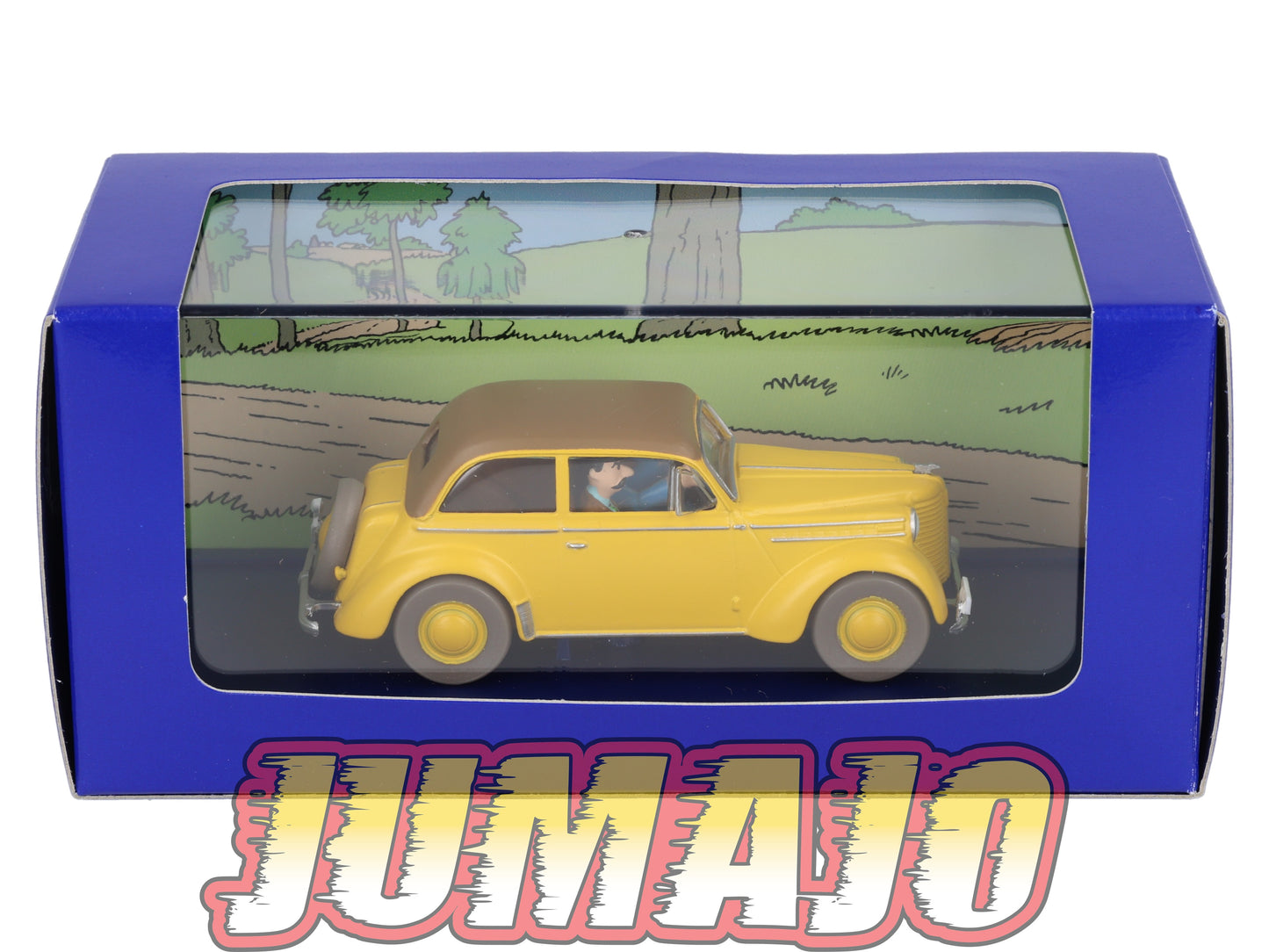 TIN19 Voiture 1/43 TINTIN atlas OPEL Olympia Cabriolet Le Sceptre D'Ottokar 1938