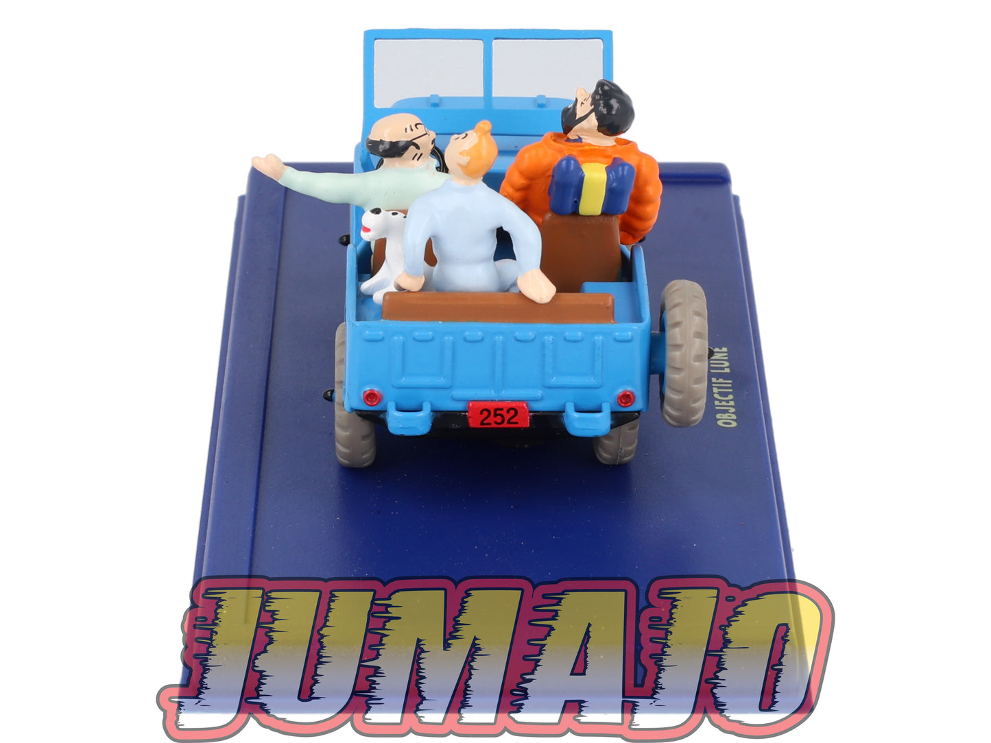 TIN1 Voiture 1/43 TINTIN atlas JEEP Willys CJ2A Objectif Lune 1946