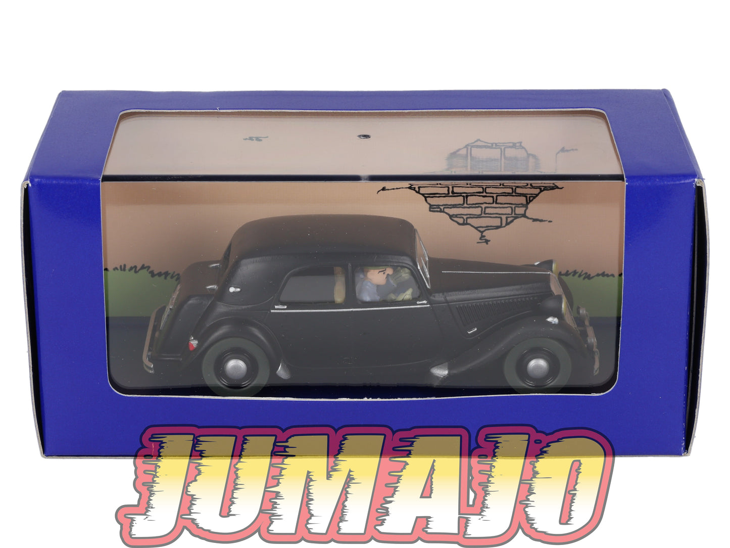 TIN22 Voiture 1/43 TINTIN atlas CITROËN 15/6 Affaire Tournesol 1952