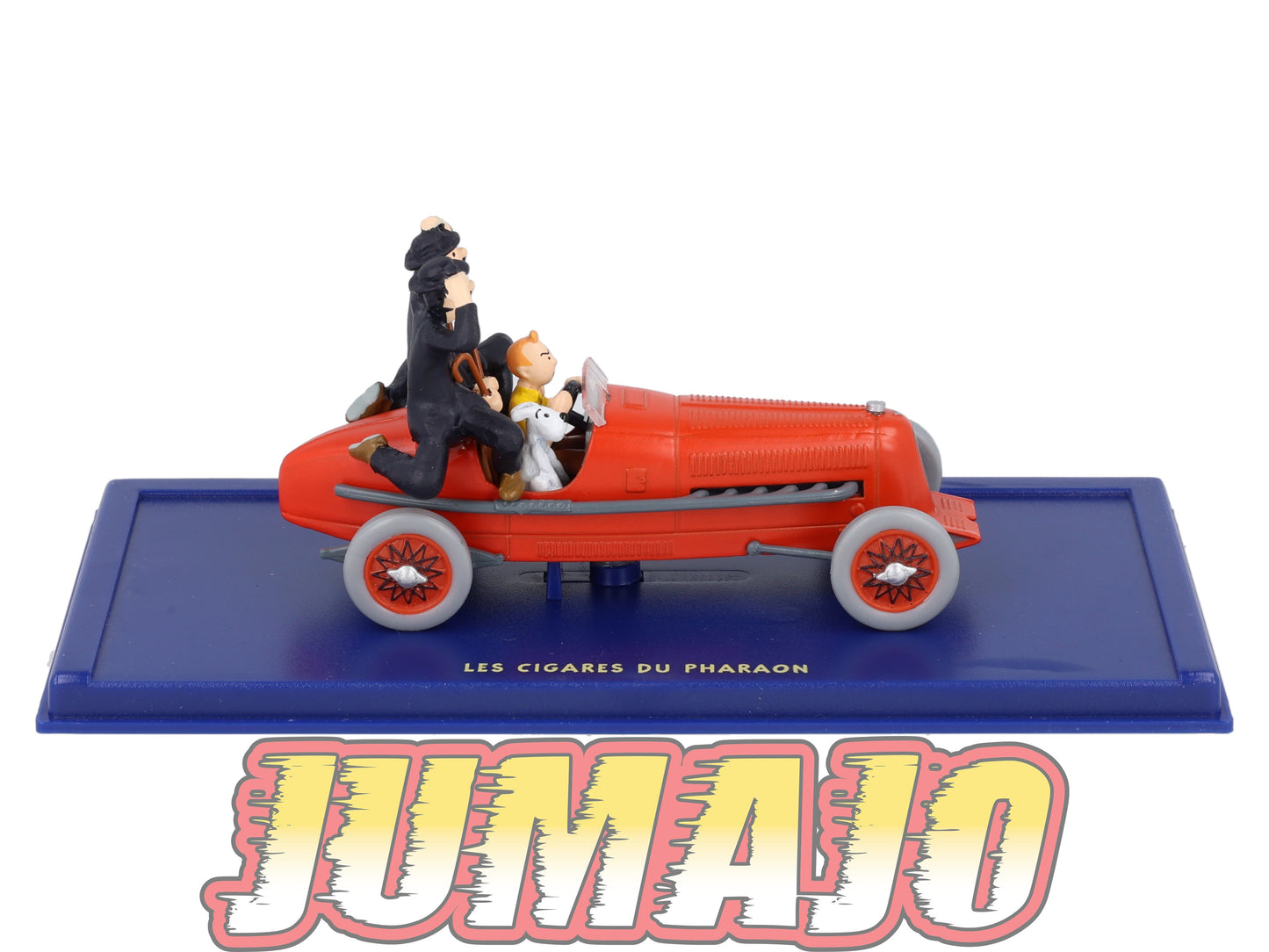 TIN2 Voiture 1/43 TINTIN atlas Le Bolide Rouge Des Cigares Du Pharaon Années 30