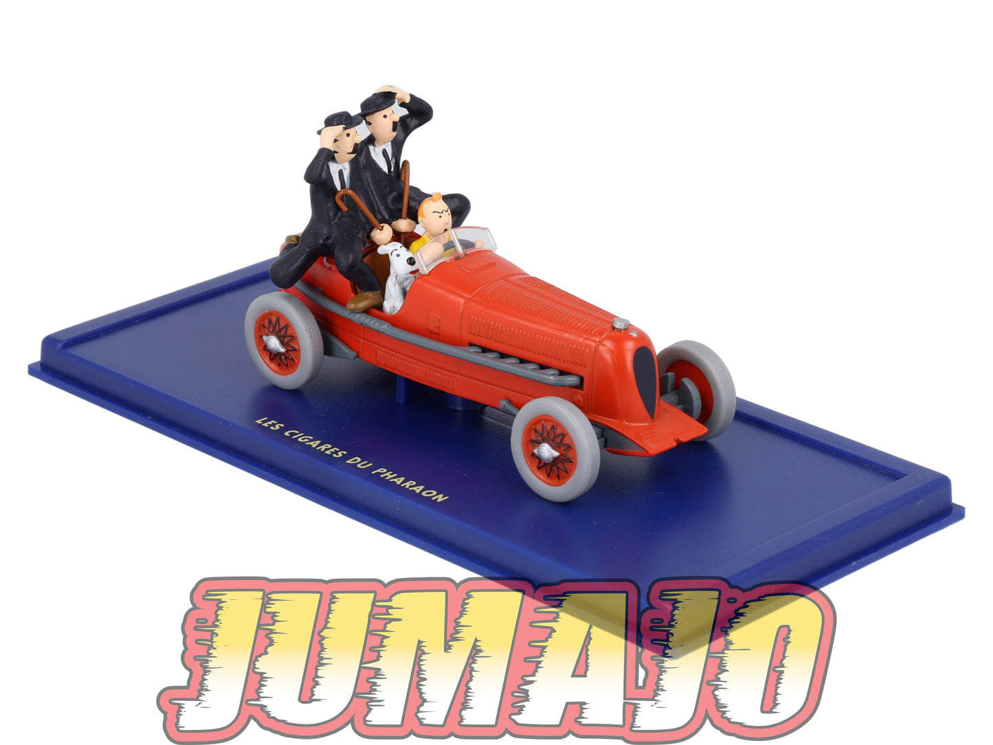 TIN2 Voiture 1/43 TINTIN atlas Le Bolide Rouge Des Cigares Du Pharaon Années 30