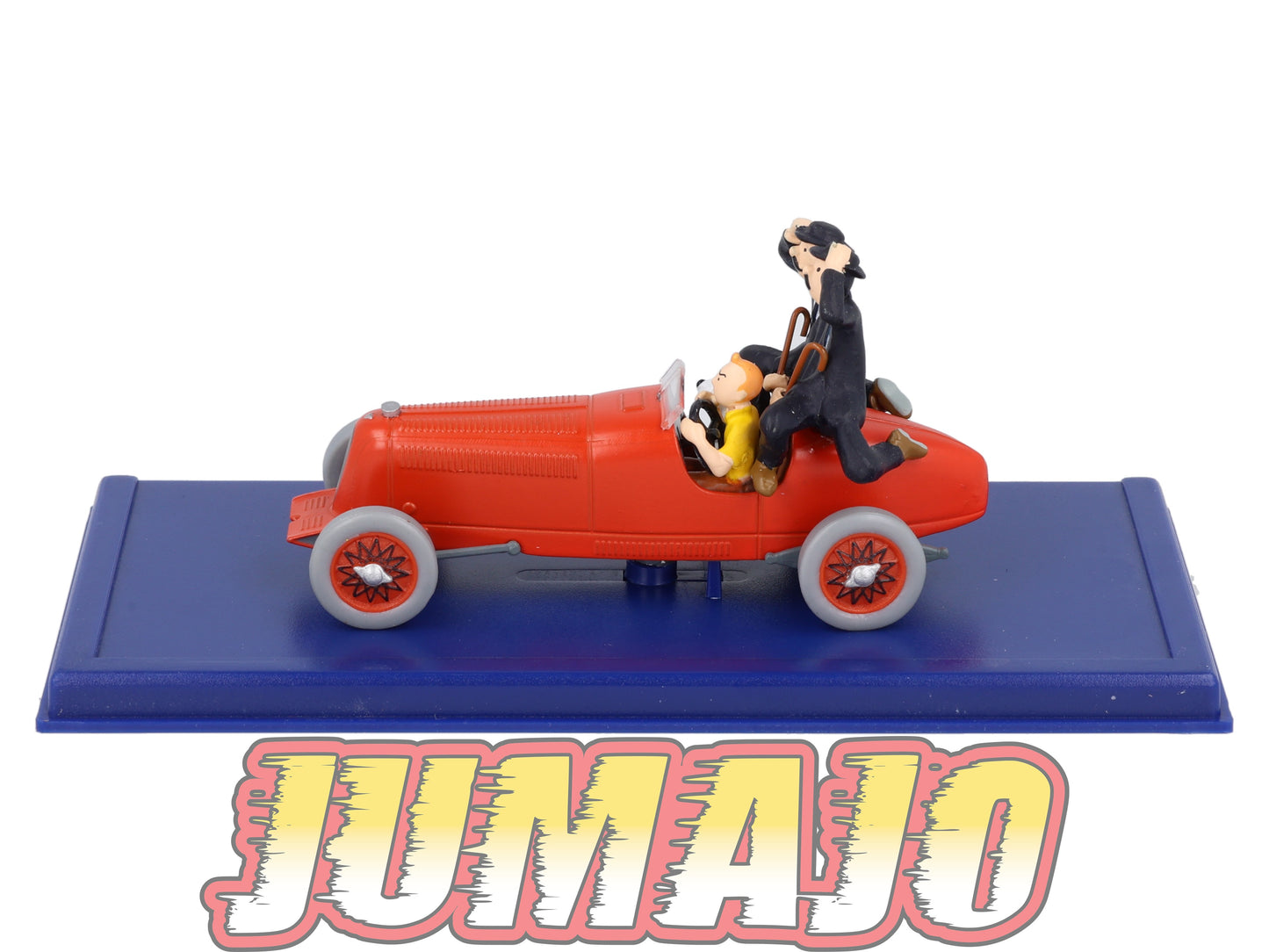 TIN2 Voiture 1/43 TINTIN atlas Le Bolide Rouge Des Cigares Du Pharaon Années 30