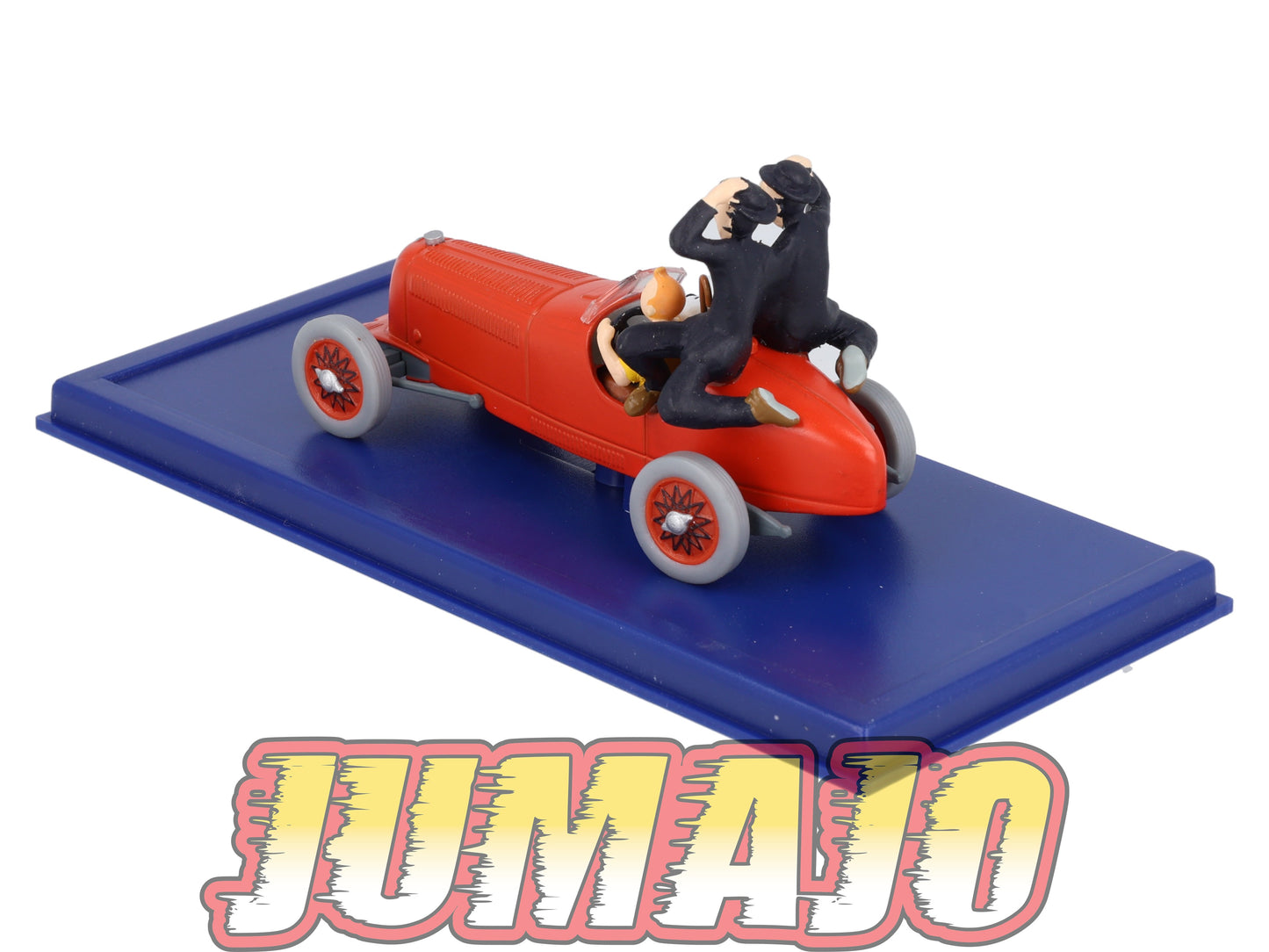 TIN2 Voiture 1/43 TINTIN atlas Le Bolide Rouge Des Cigares Du Pharaon Années 30