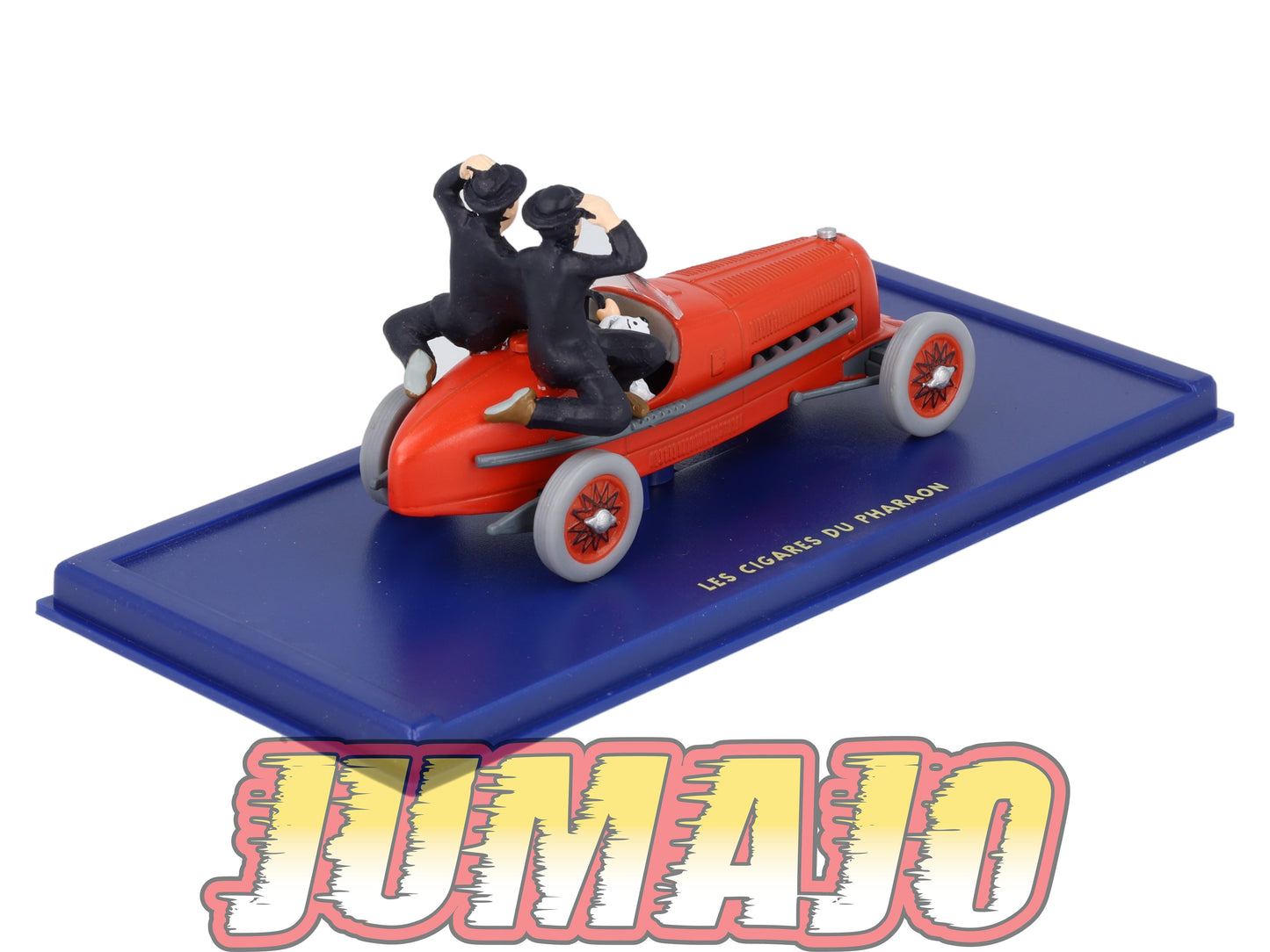 TIN2 Voiture 1/43 TINTIN atlas Le Bolide Rouge Des Cigares Du Pharaon Années 30
