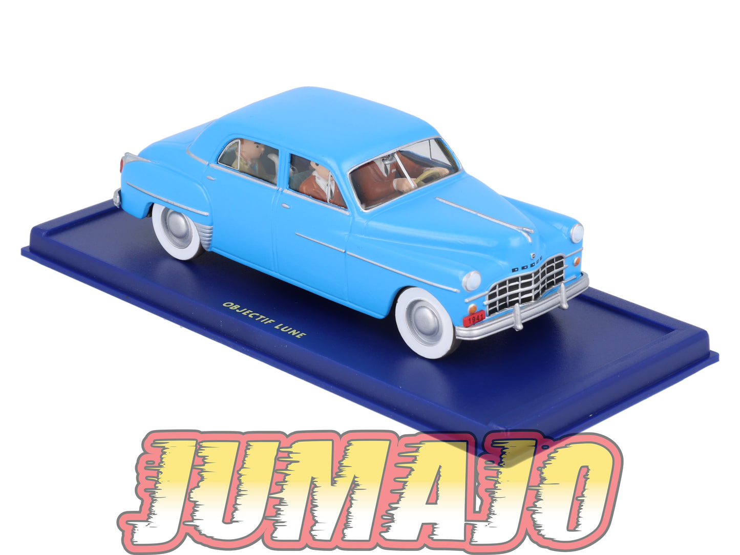 TIN30 Voiture 1/43 TINTIN atlas DODGE Coronet Objectif Lune 1949