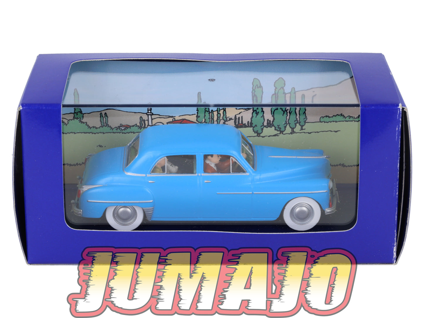 TIN30 Voiture 1/43 TINTIN atlas DODGE Coronet Objectif Lune 1949