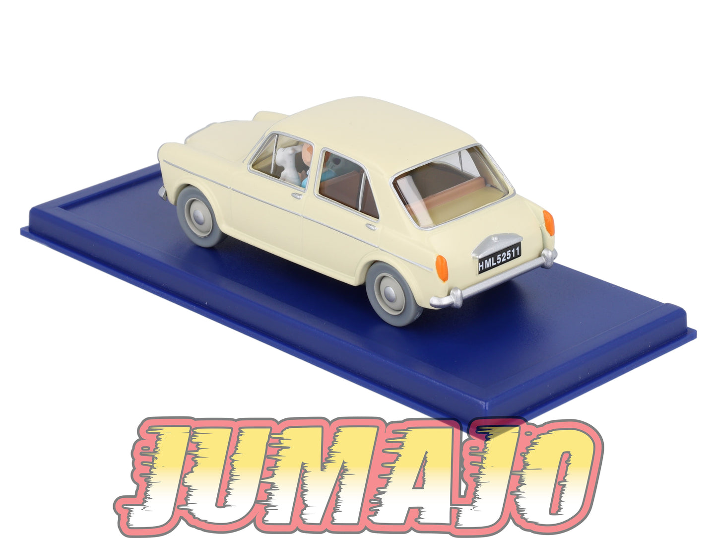 TIN31 Voiture 1/43 TINTIN atlas MG 1100 L'île Noir 1960