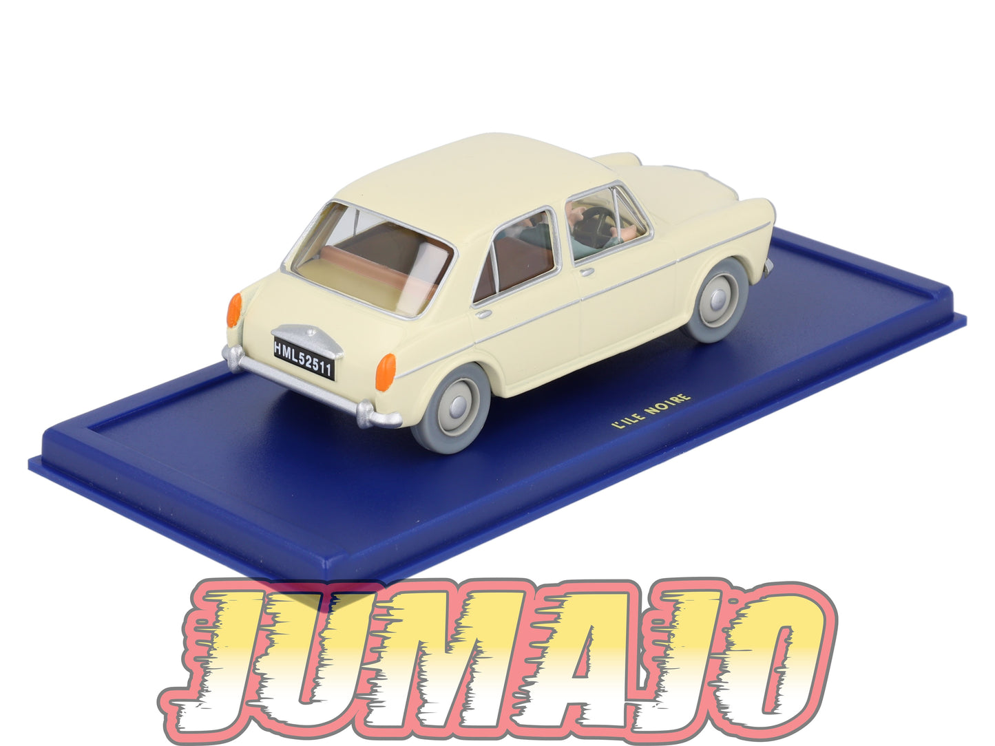 TIN31 Voiture 1/43 TINTIN atlas MG 1100 L'île Noir 1960