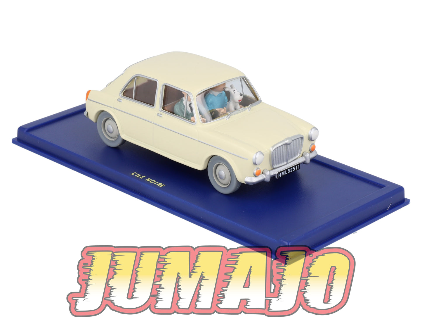 TIN31 Voiture 1/43 TINTIN atlas MG 1100 L'île Noir 1960