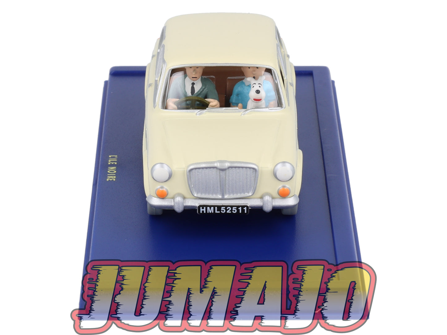 TIN31 Voiture 1/43 TINTIN atlas MG 1100 L'île Noir 1960