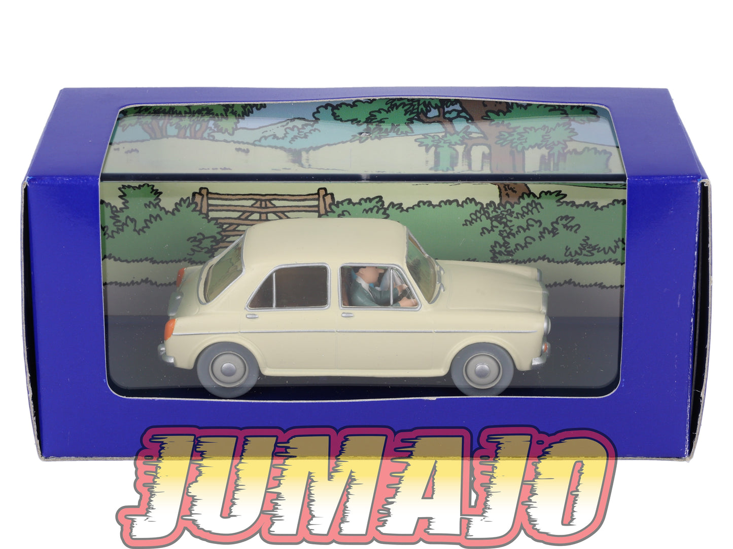 TIN31 Voiture 1/43 TINTIN atlas MG 1100 L'île Noir 1960