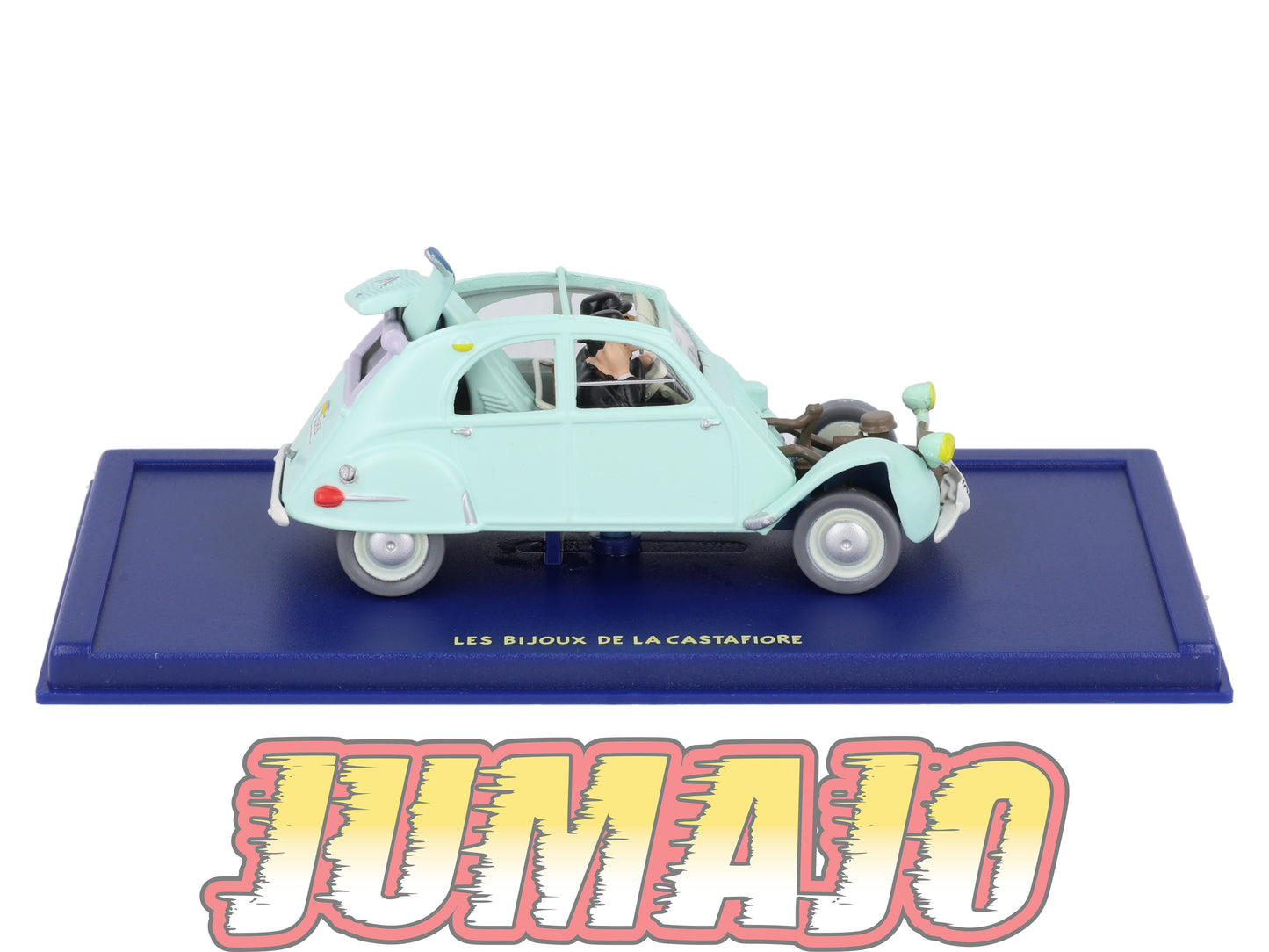 TIN33 Voiture 1/43 TINTIN atlas CITROËN 2CV Emboutie Bijoux De La Castafiore 1954