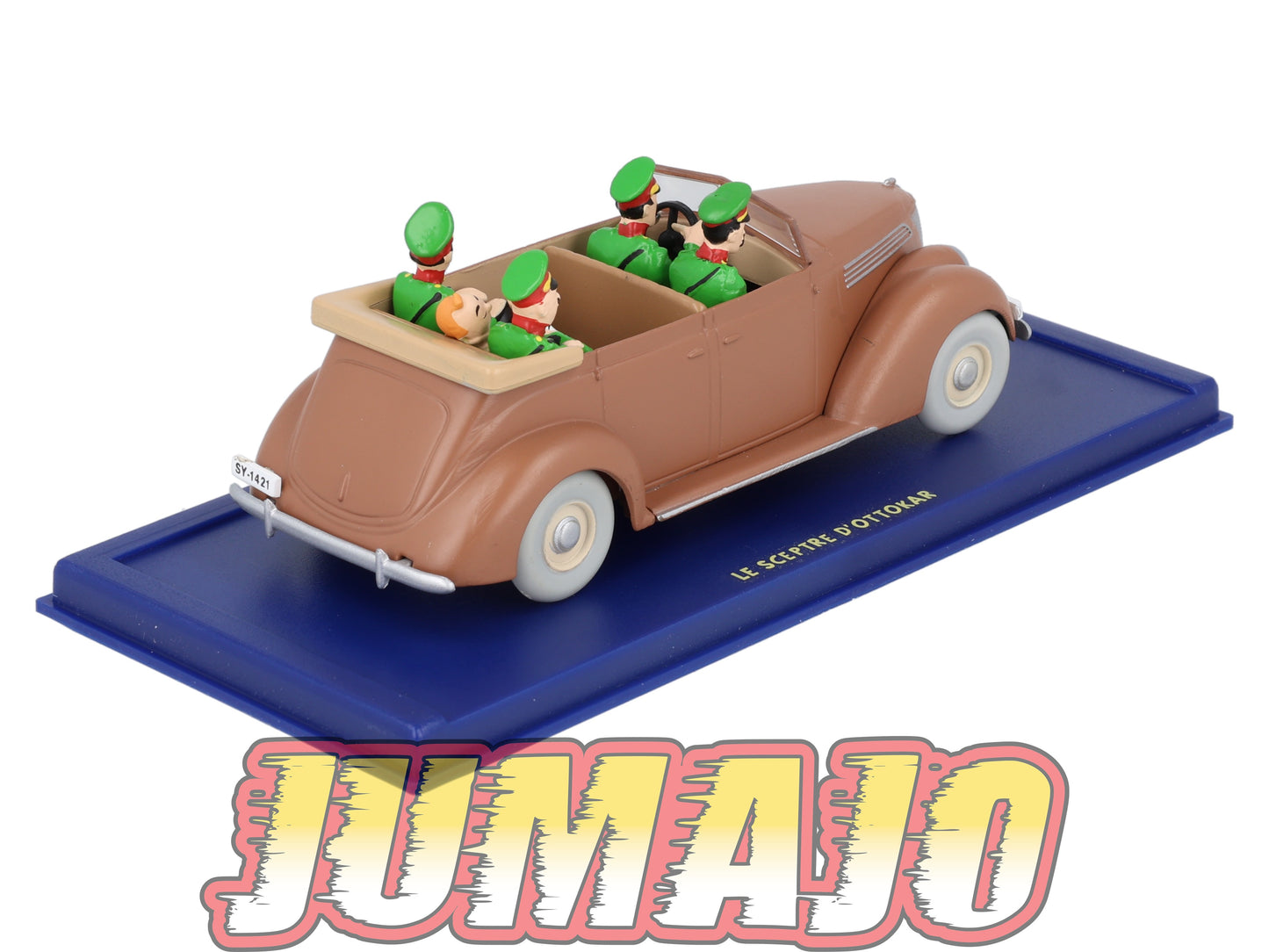 TIN34 Voiture 1/43 TINTIN atlas FORD V8 Décapotable Du Sceptre D'Ottokar 1937