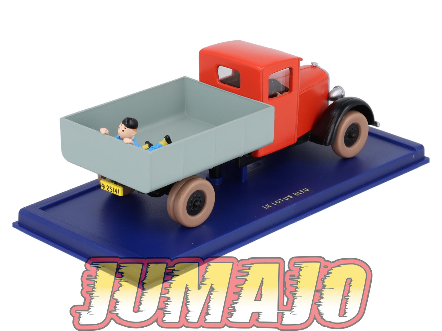 TIN36 Voiture 1/43 TINTIN atlas MIESSE Camion Rouge Lotus Bleu 1933