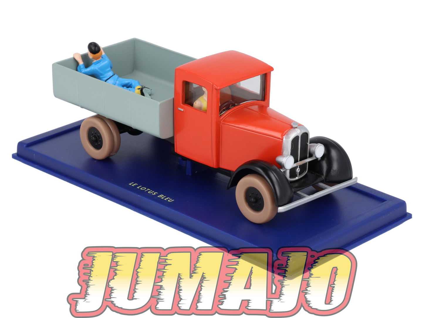 TIN36 Voiture 1/43 TINTIN atlas MIESSE Camion Rouge Lotus Bleu 1933