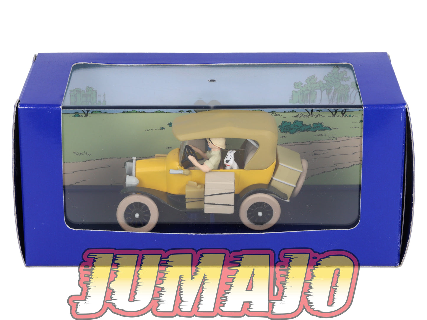 TIN3 Voiture 1/43 TINTIN atlas FORD T Tintin Au Congo Années 20