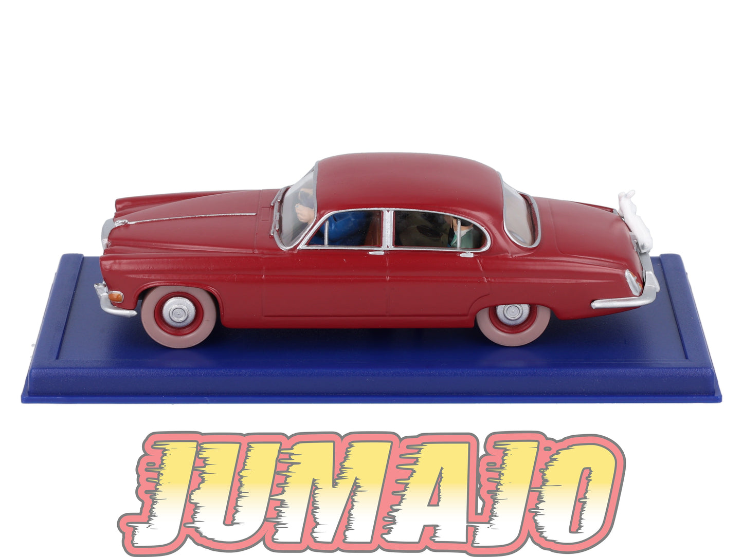 TIN40 Voiture 1/43 TINTIN atlas JAGUAR MKX Docteur Muller L'île Noire 1962